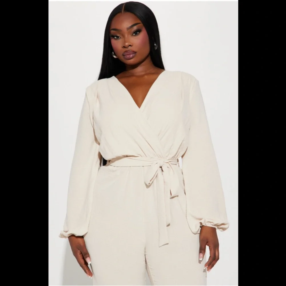 Oatmeal Jumpsuit - Picture 6 of 6